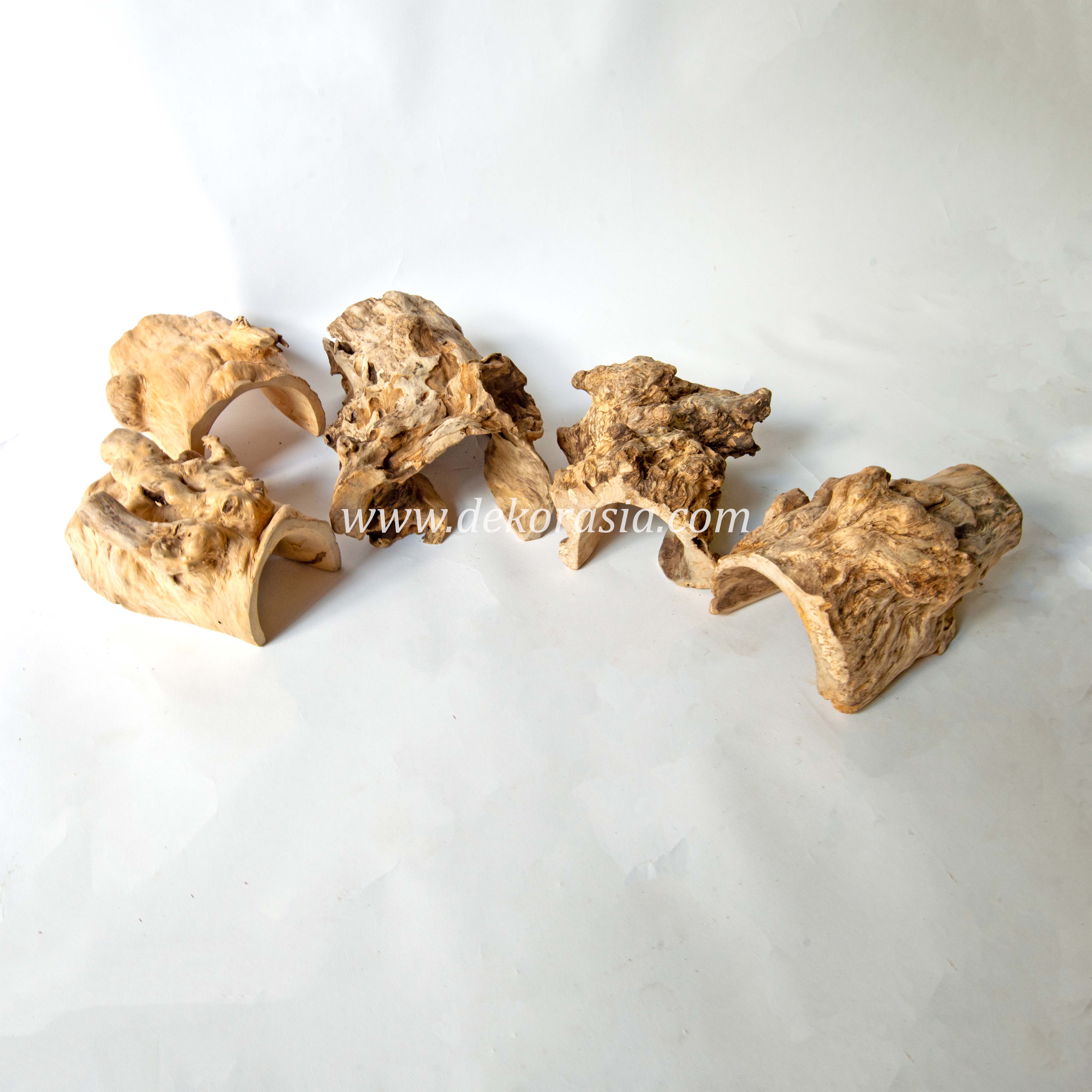 Coffee Wood Reptile Hideout Cave - Java Wood For Cage